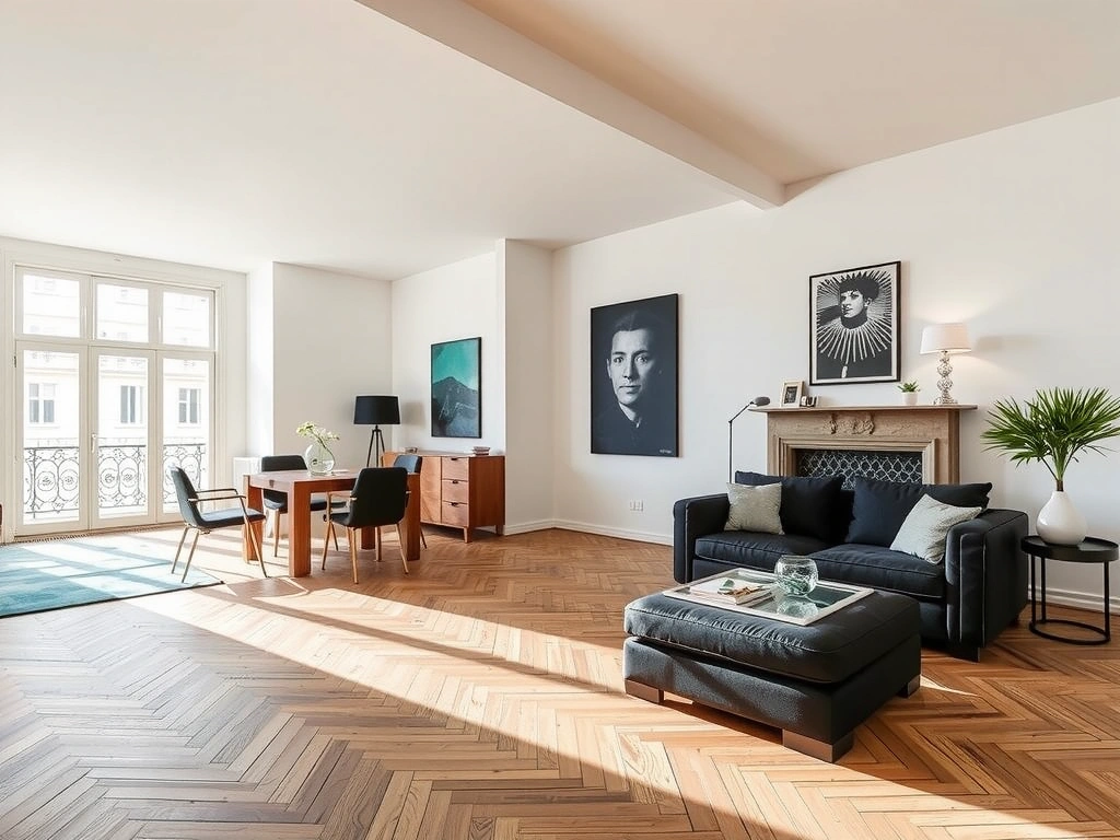 Completed Living Room Detail