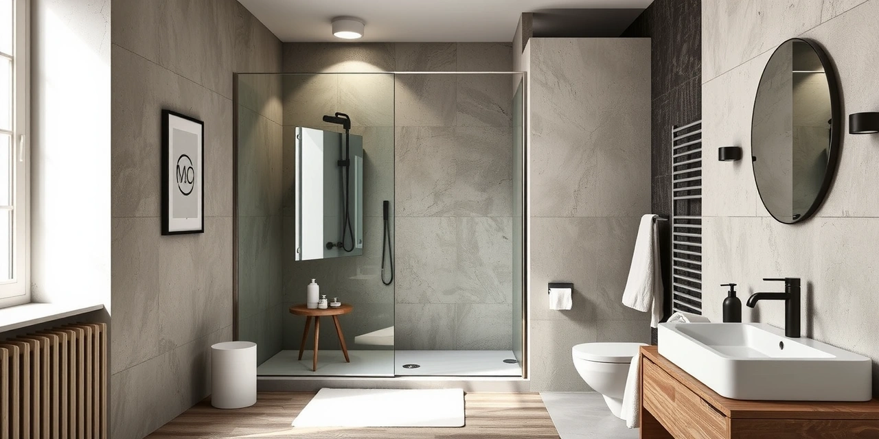 Modern bathroom design